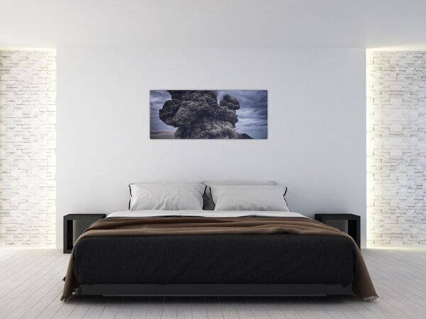 Slika - Erupcija vulkana (120x50 cm)