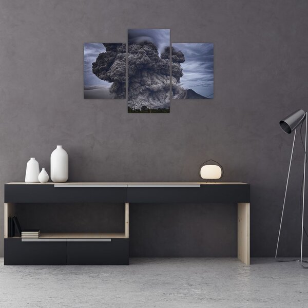 Slika - Erupcija vulkana (90x60 cm)