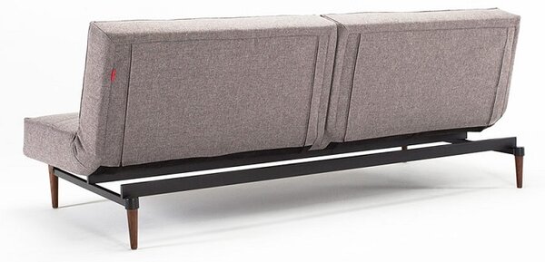 Kauč SPLITBACK SOFA BED sa tamno stileto drvenim nogicama