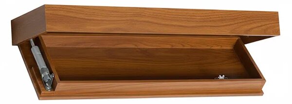 Floatshelf™ Zidna Polica S Tajnim Pretincem (53 X 17,5 X 5 Cm), Smeđa