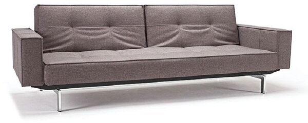 Kauč SPLITBACK SOFA BED s rukonaslonima i s kromiranim nogicama