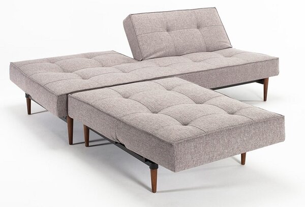 Kauč SPLITBACK SOFA BED sa tamno stileto drvenim nogicama