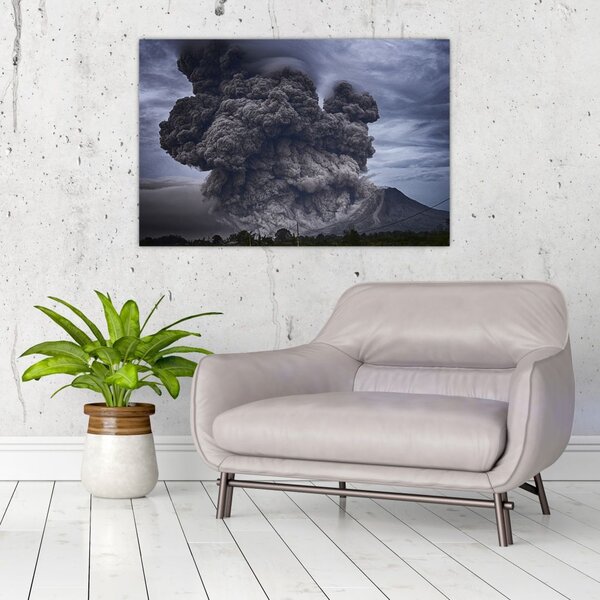 Slika - Erupcija vulkana (90x60 cm)