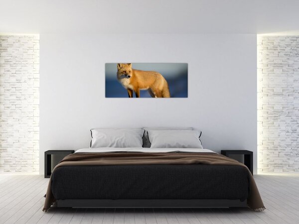 Slika - Lisica u snijegu (120x50 cm)