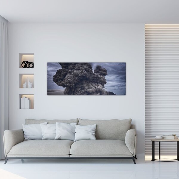 Slika - Erupcija vulkana (120x50 cm)
