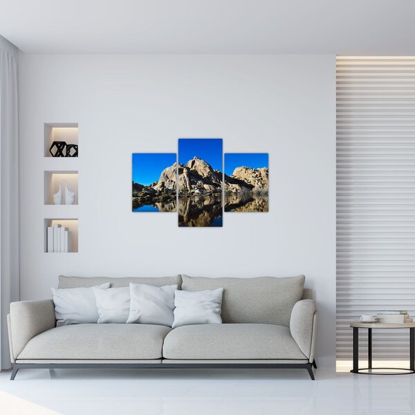 Slika odsjaj stijena (90x60 cm)