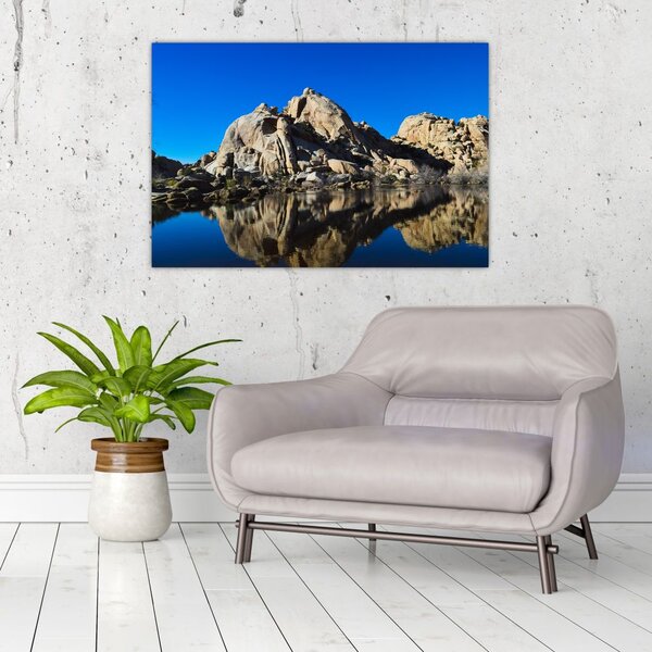 Slika odsjaj stijena (90x60 cm)