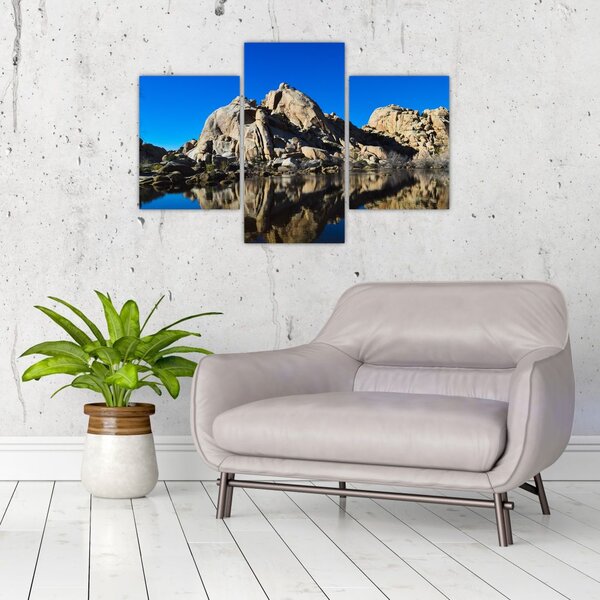 Slika odsjaj stijena (90x60 cm)