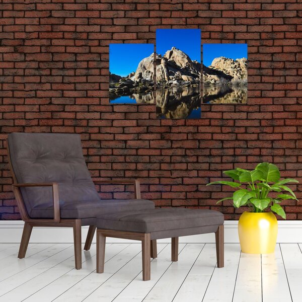 Slika odsjaj stijena (90x60 cm)