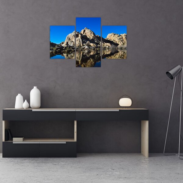 Slika odsjaj stijena (90x60 cm)