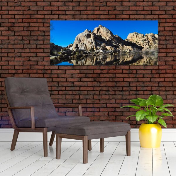 Slika odsjaj stijena (120x50 cm)