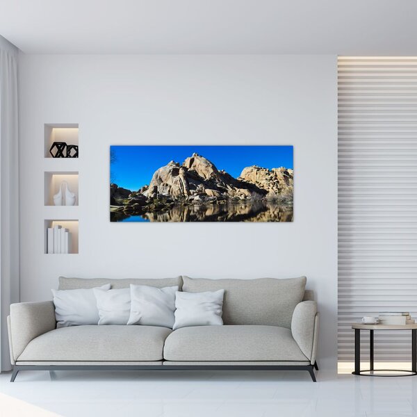 Slika odsjaj stijena (120x50 cm)