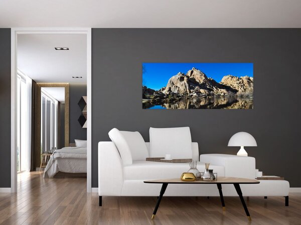 Slika odsjaj stijena (120x50 cm)