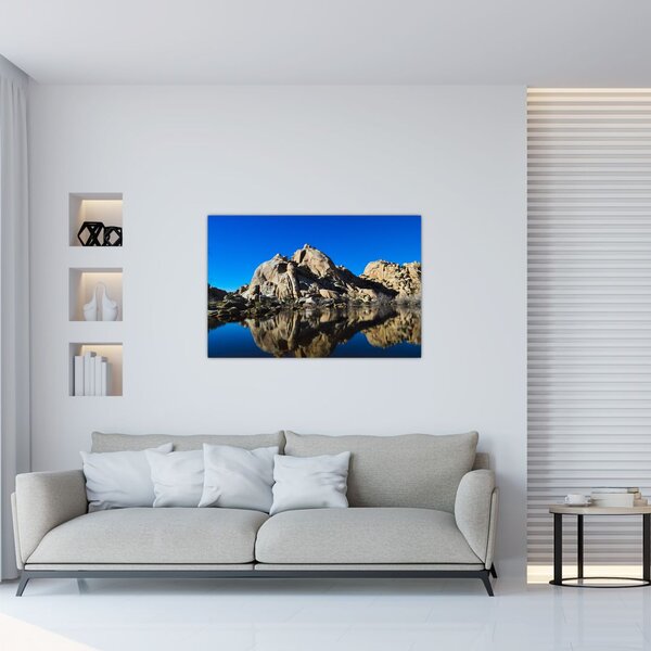Slika odsjaj stijena (90x60 cm)