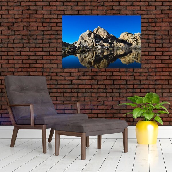 Slika odsjaj stijena (90x60 cm)