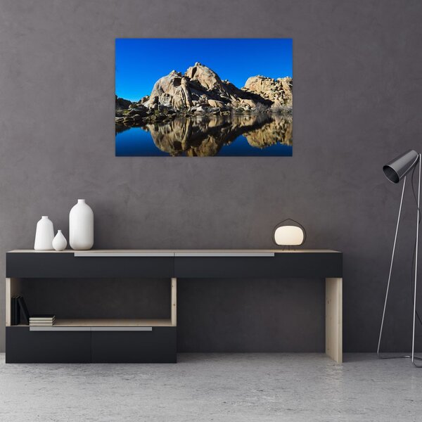 Slika odsjaj stijena (90x60 cm)