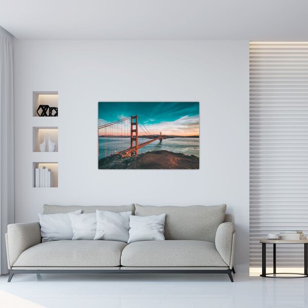 Slika - Zlatna vrata, San Francisco (90x60 cm)