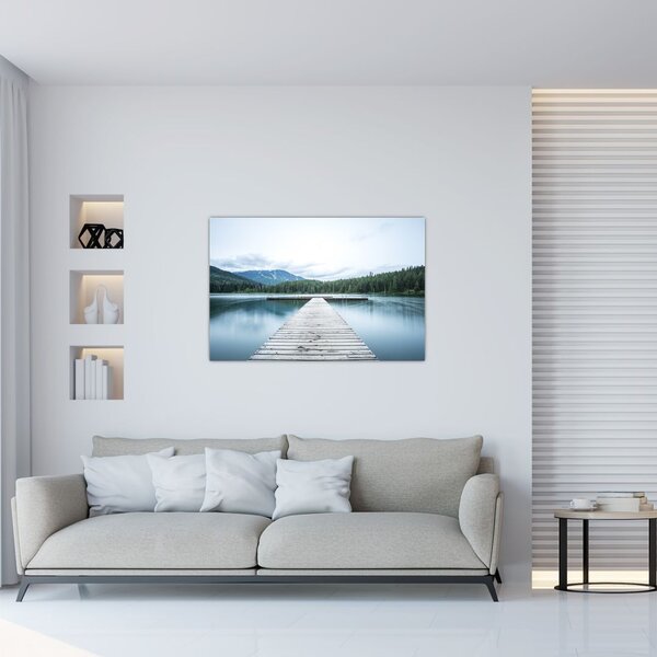 Slika - Pogled s mola (90x60 cm)
