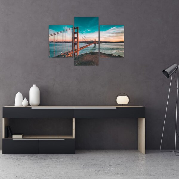Slika - Zlatna vrata, San Francisco (90x60 cm)