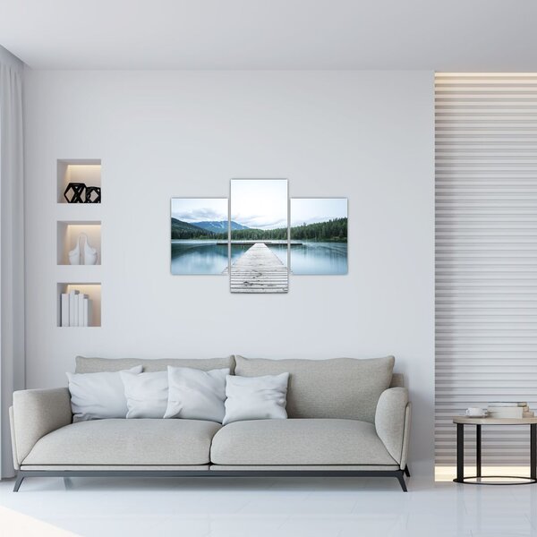 Slika - Pogled s mola (90x60 cm)