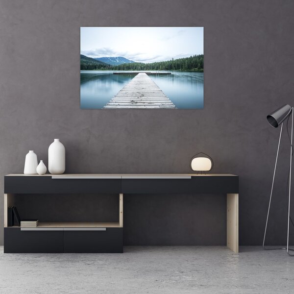 Slika - Pogled s mola (90x60 cm)