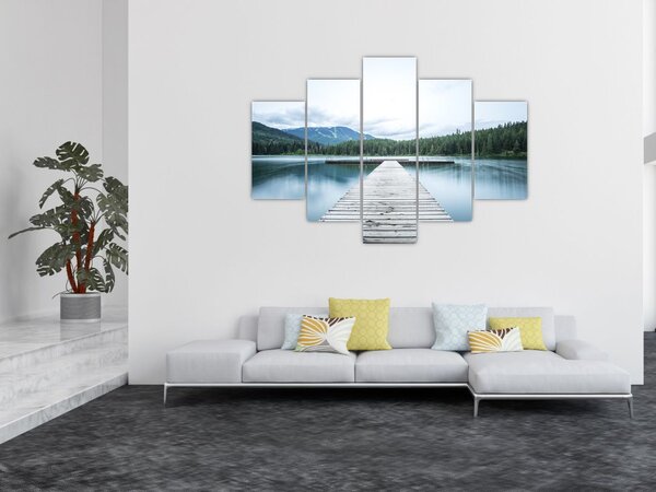 Slika - Pogled s mola (150x105 cm)