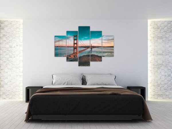 Slika - Zlatna vrata, San Francisco (150x105 cm)