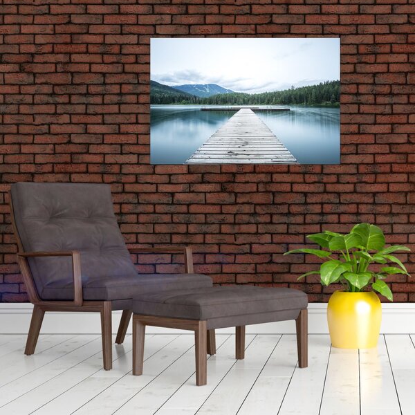 Slika - Pogled s mola (90x60 cm)