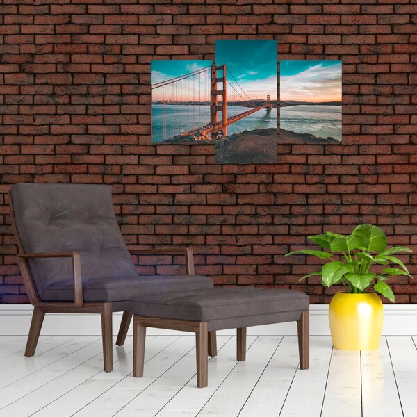 Slika - Zlatna vrata, San Francisco (90x60 cm)