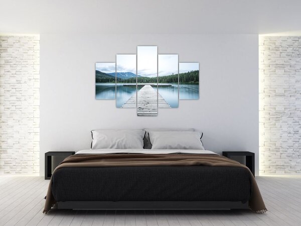 Slika - Pogled s mola (150x105 cm)