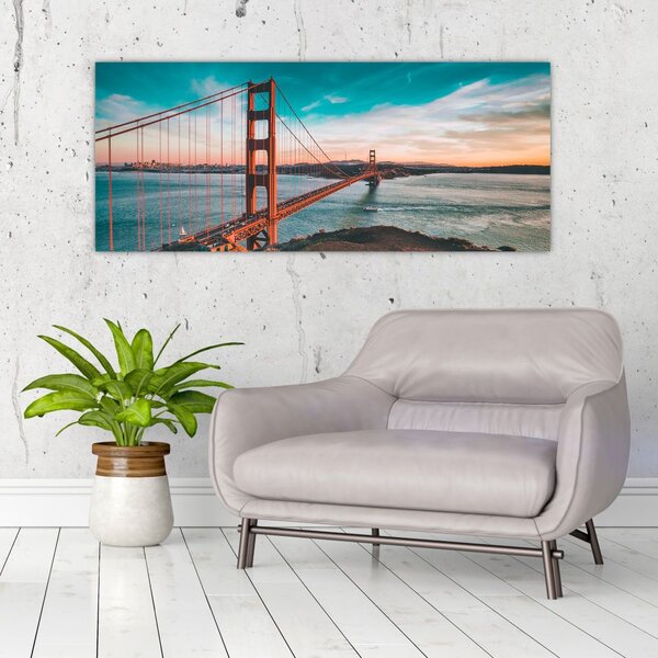 Slika - Zlatna vrata, San Francisco (120x50 cm)