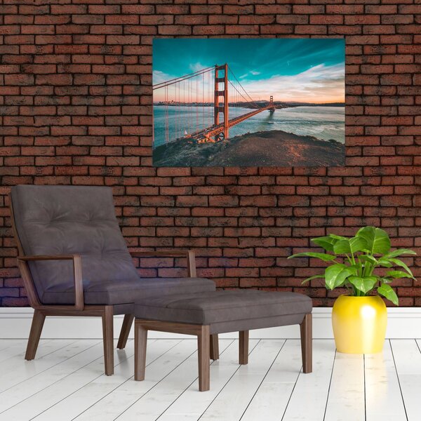 Slika - Zlatna vrata, San Francisco (90x60 cm)