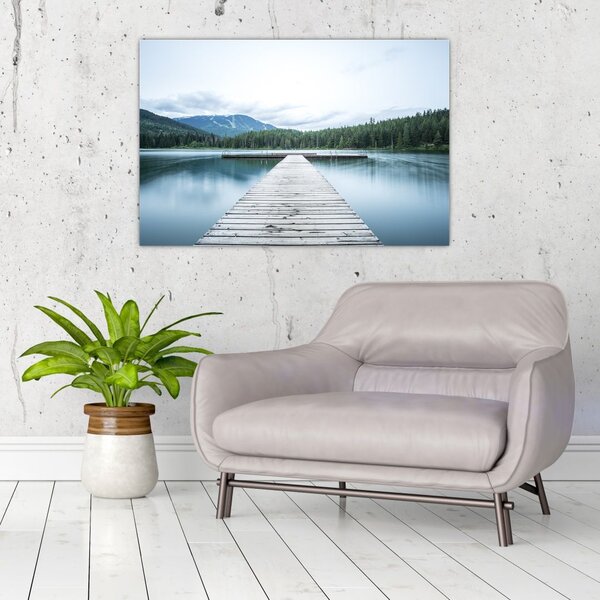 Slika - Pogled s mola (90x60 cm)