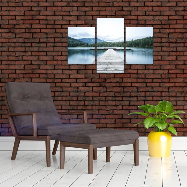 Slika - Pogled s mola (90x60 cm)