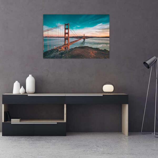 Slika - Zlatna vrata, San Francisco (90x60 cm)
