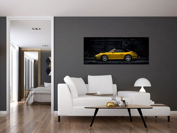 Slika - sportski automobil (120x50 cm)