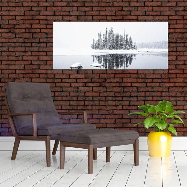 Slika - Bilo je bijelo (120x50 cm)