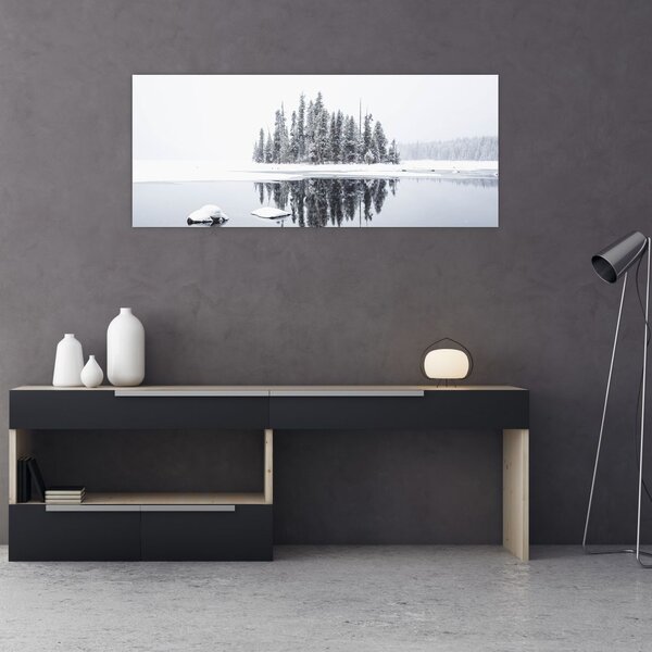 Slika - Bilo je bijelo (120x50 cm)