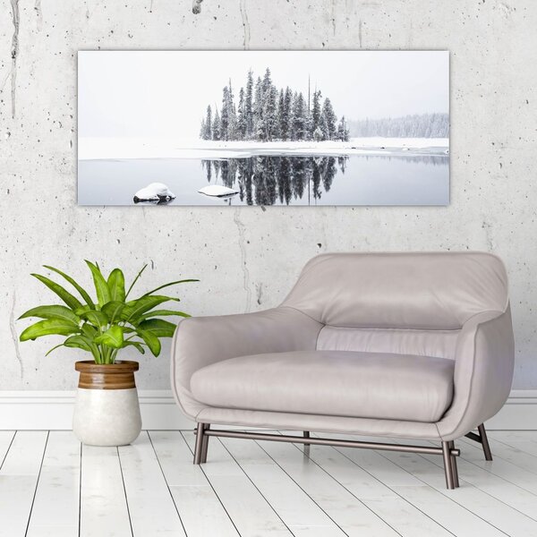 Slika - Bilo je bijelo (120x50 cm)