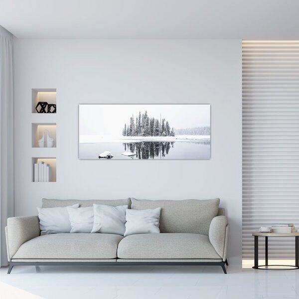 Slika - Bilo je bijelo (120x50 cm)