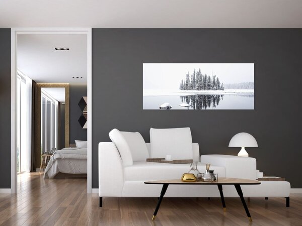 Slika - Bilo je bijelo (120x50 cm)