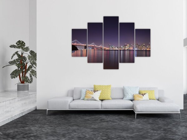 Slika pogleda na San Francisco, Kalifornija (150x105 cm)