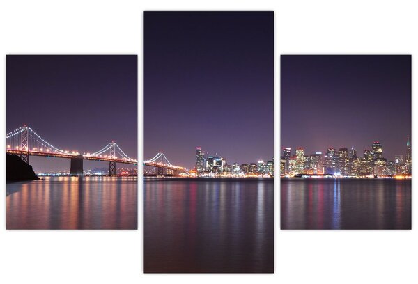 Slika pogleda na San Francisco, Kalifornija (90x60 cm)
