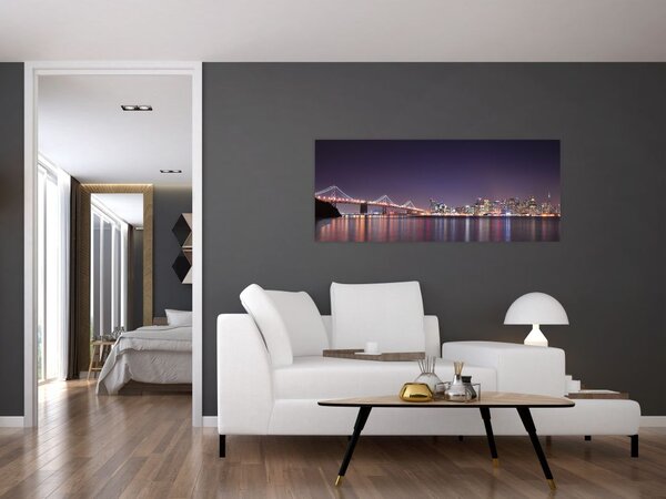 Slika pogleda na San Francisco, Kalifornija (120x50 cm)