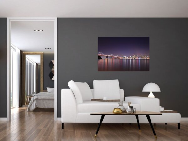 Slika pogleda na San Francisco, Kalifornija (90x60 cm)