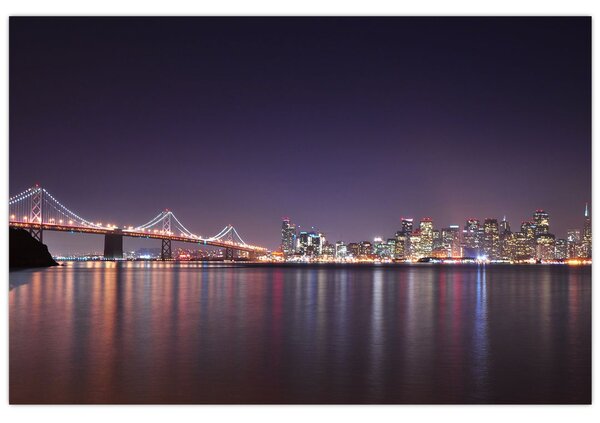Slika pogleda na San Francisco, Kalifornija (90x60 cm)