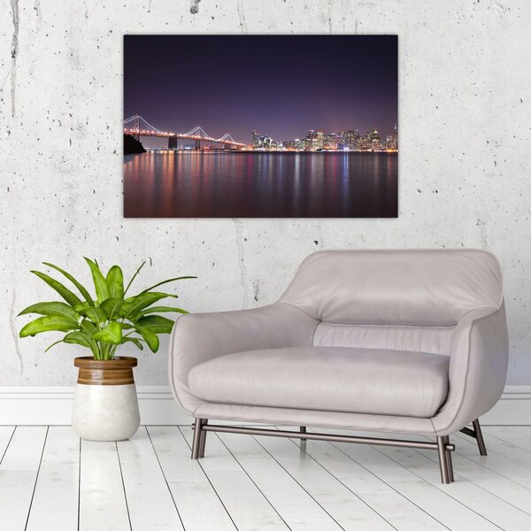 Slika pogleda na San Francisco, Kalifornija (90x60 cm)