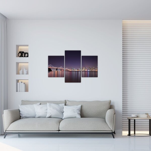 Slika pogleda na San Francisco, Kalifornija (90x60 cm)