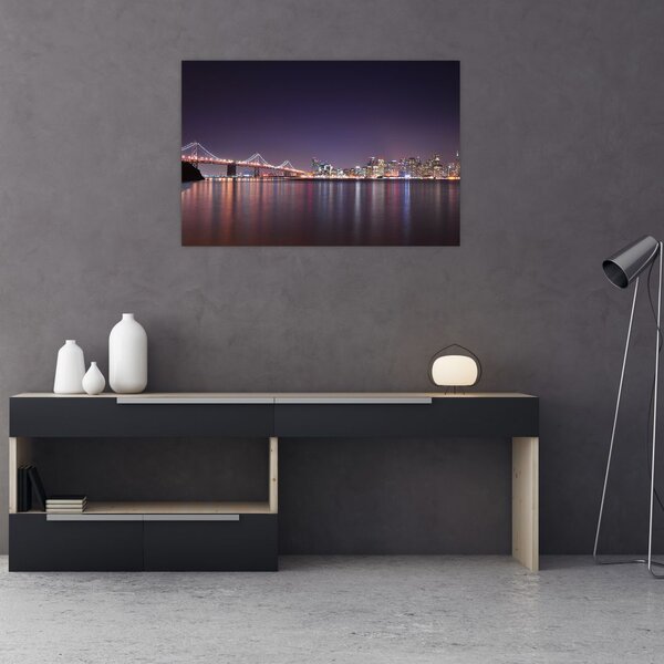 Slika pogleda na San Francisco, Kalifornija (90x60 cm)