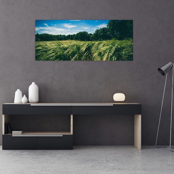 Slika livade i šume (120x50 cm)